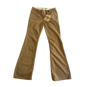 Freestyle Revolution Girls Pants Khaki Slim Bootcut 25x27